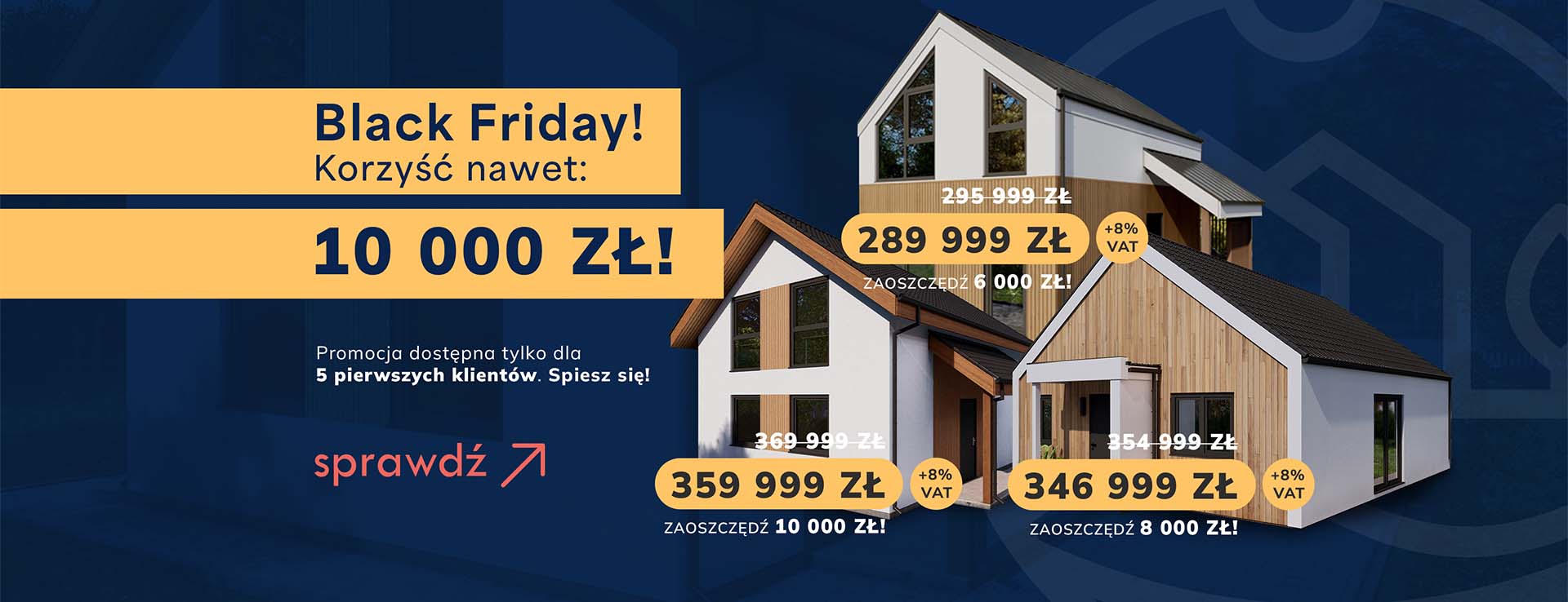 Black Friday - korzyść nawet 10 000 zł!